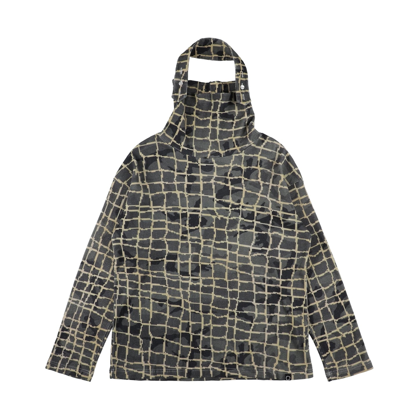 NET L/S WAFFLE HEAD STRAP THERMAL (BEIGE NET)