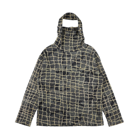NET L/S WAFFLE HEAD STRAP THERMAL (BEIGE NET)