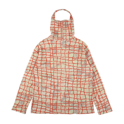 NET L/S WAFFLE HEAD STRAP THERMAL (RED NET)