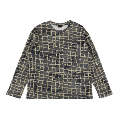 NET L/S WAFFLE THERMAL (BEIGE NET)