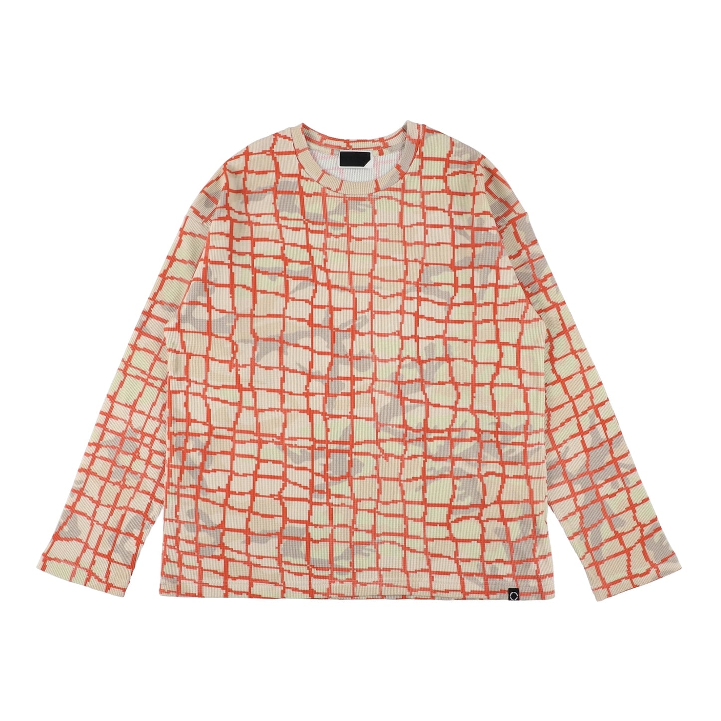 NET L/S WAFFLE THERMAL (RED NET)