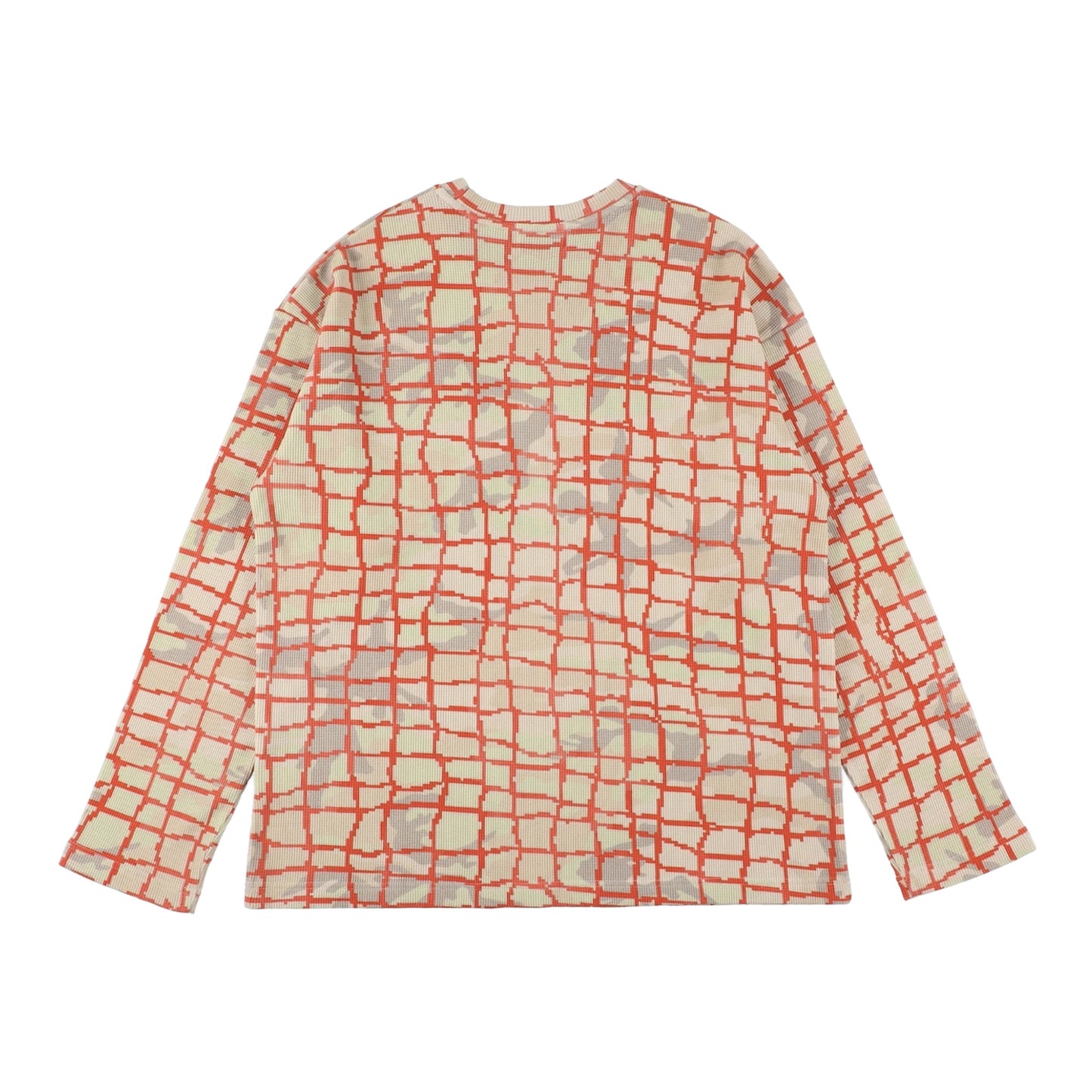 NET L/S WAFFLE THERMAL (RED NET)