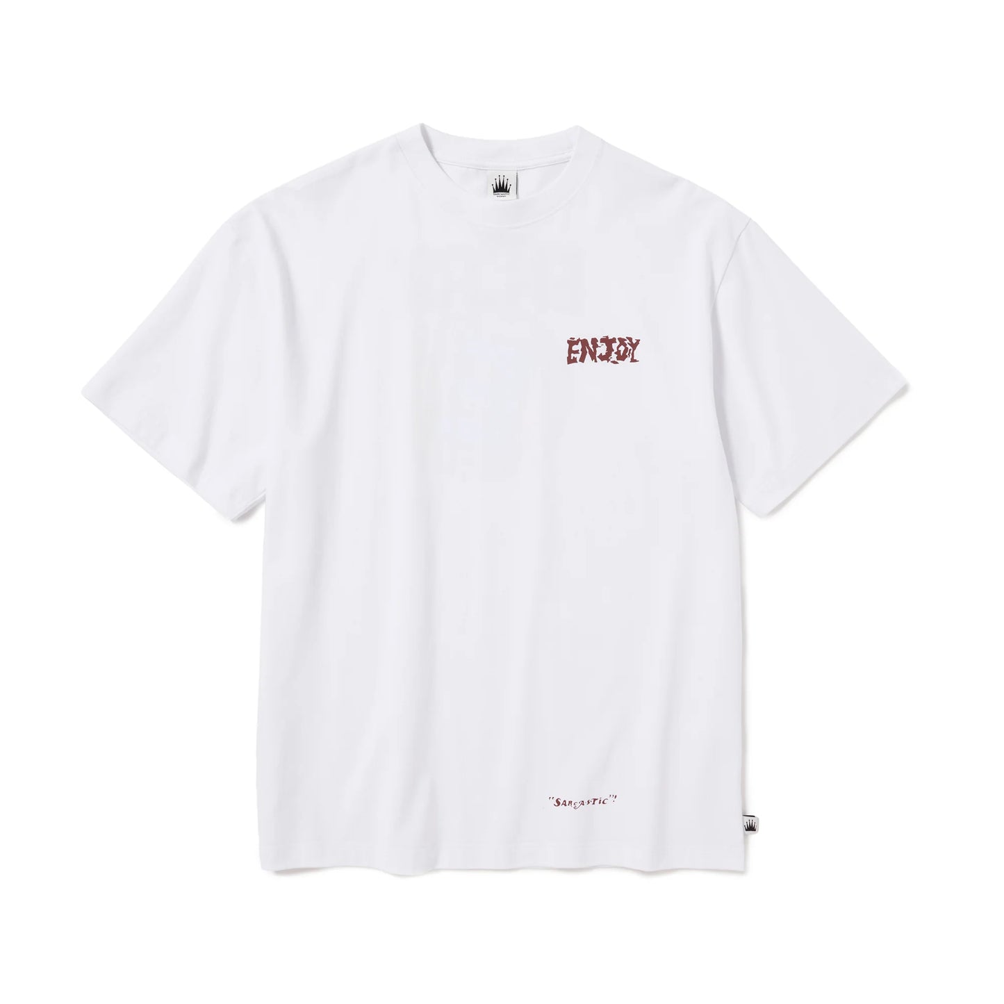 Enjoy E Again Short Sleeve Tee (WHITE)