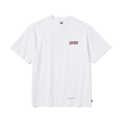 Enjoy E Again Short Sleeve Tee (WHITE)