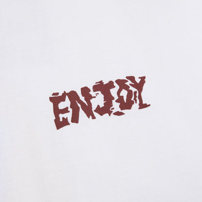 Enjoy E Again Short Sleeve Tee (WHITE)