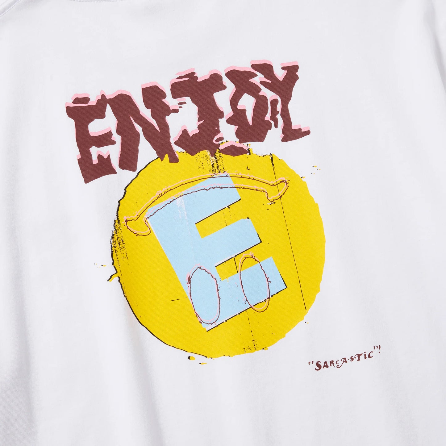 Enjoy E Again Short Sleeve Tee (WHITE)