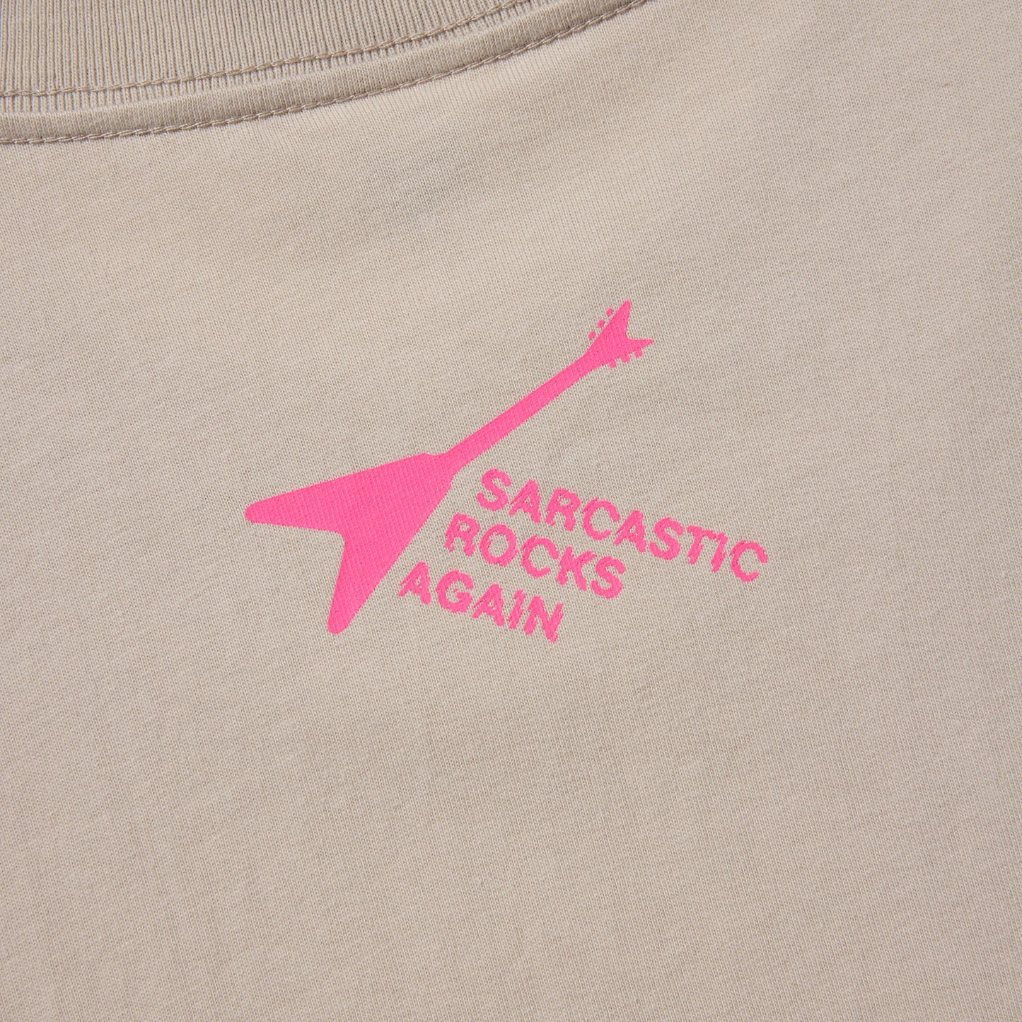 Techno Sucks Short Sleeve Tee (SAND)
