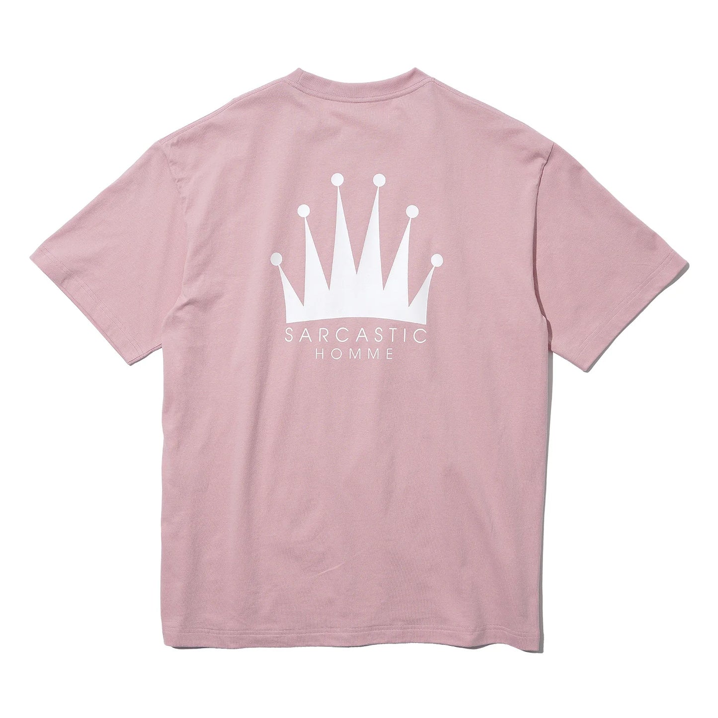 Homme Crown Short Sleeve Tee (L.Pink)