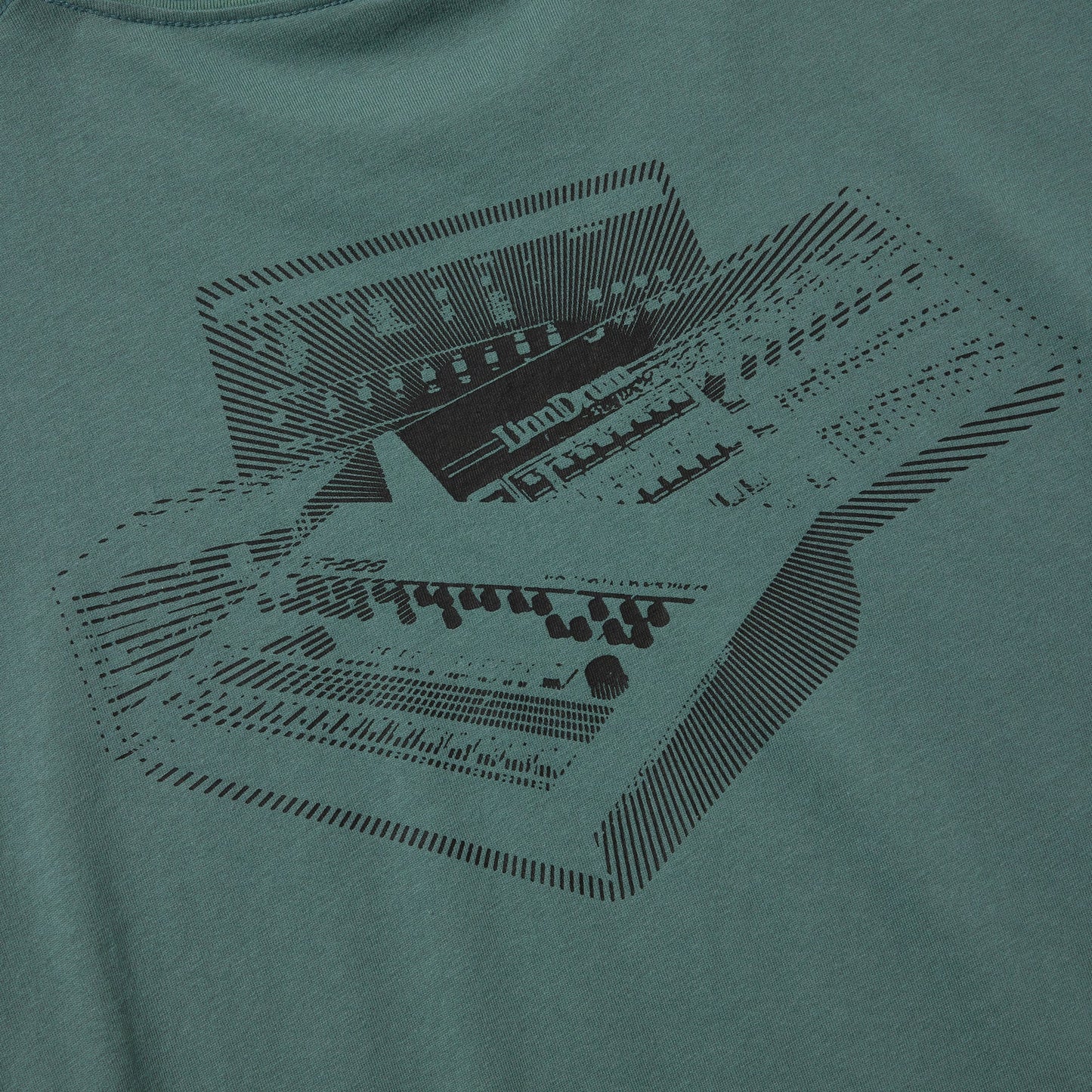 I Love Drum Machines Short Sleeve Tee (B.GREEN)
