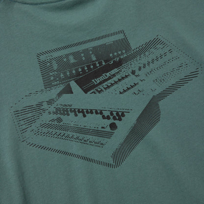 I Love Drum Machines Short Sleeve Tee (B.GREEN)
