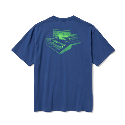 I Love Drum Machines Short Sleeve Tee (M.BLUE)