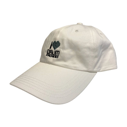 I Love Drum Machines Cap (WHITE)