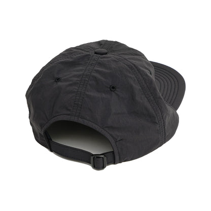SOFT BRIM 6 PANEL CAP (BIG PEACE) BLACK