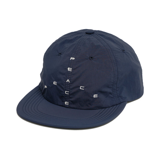 SOFT BRIM 6 PANEL CAP (BIG PEACE) NAVY