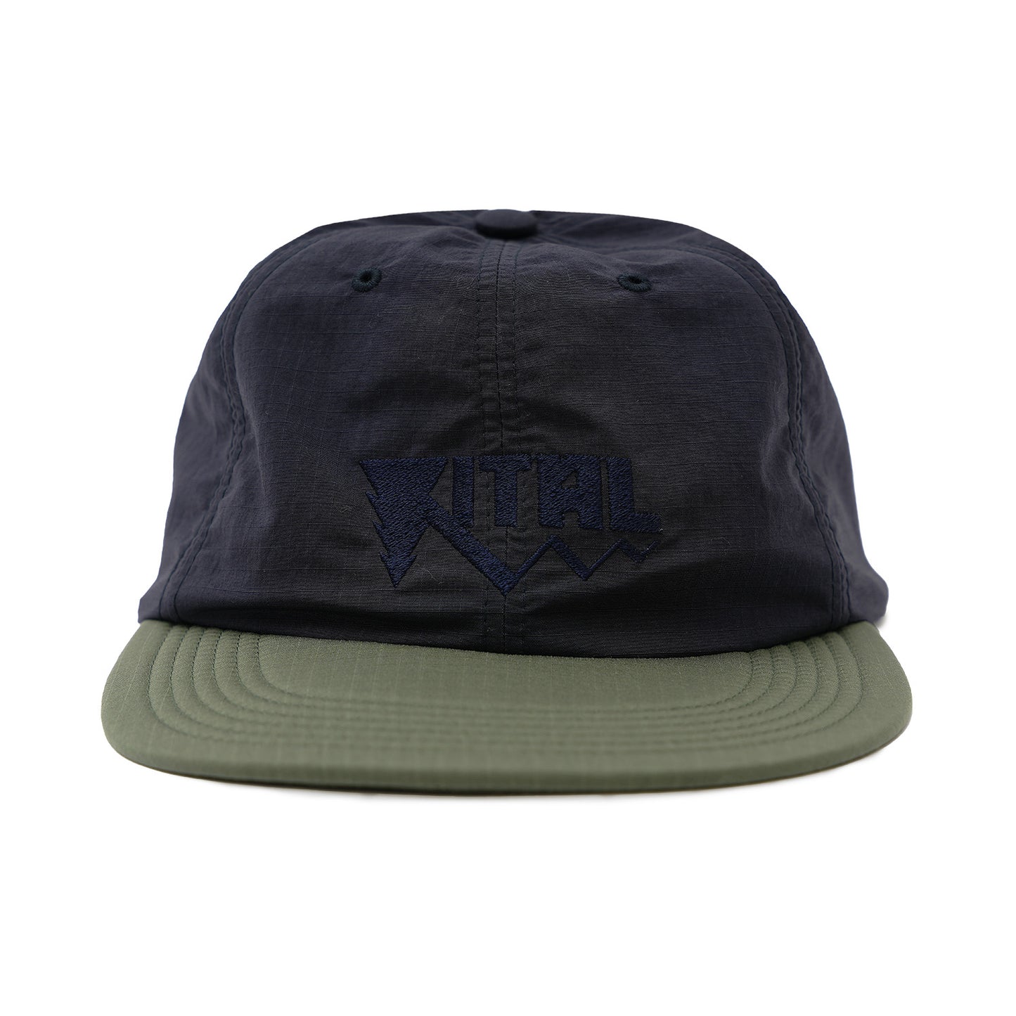 SOFT BRIM 6 PANEL CAP (VITAL) NAVY