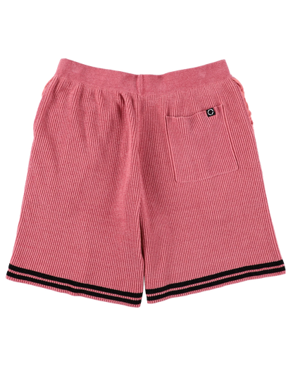 CORDY KNIT SHORTS (PINK)