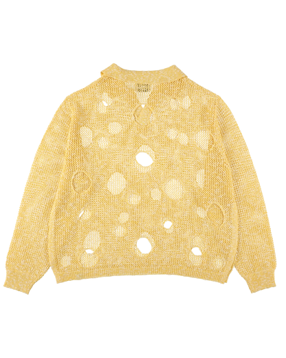 HOLE KNIT SKIPPER (YELLOW)