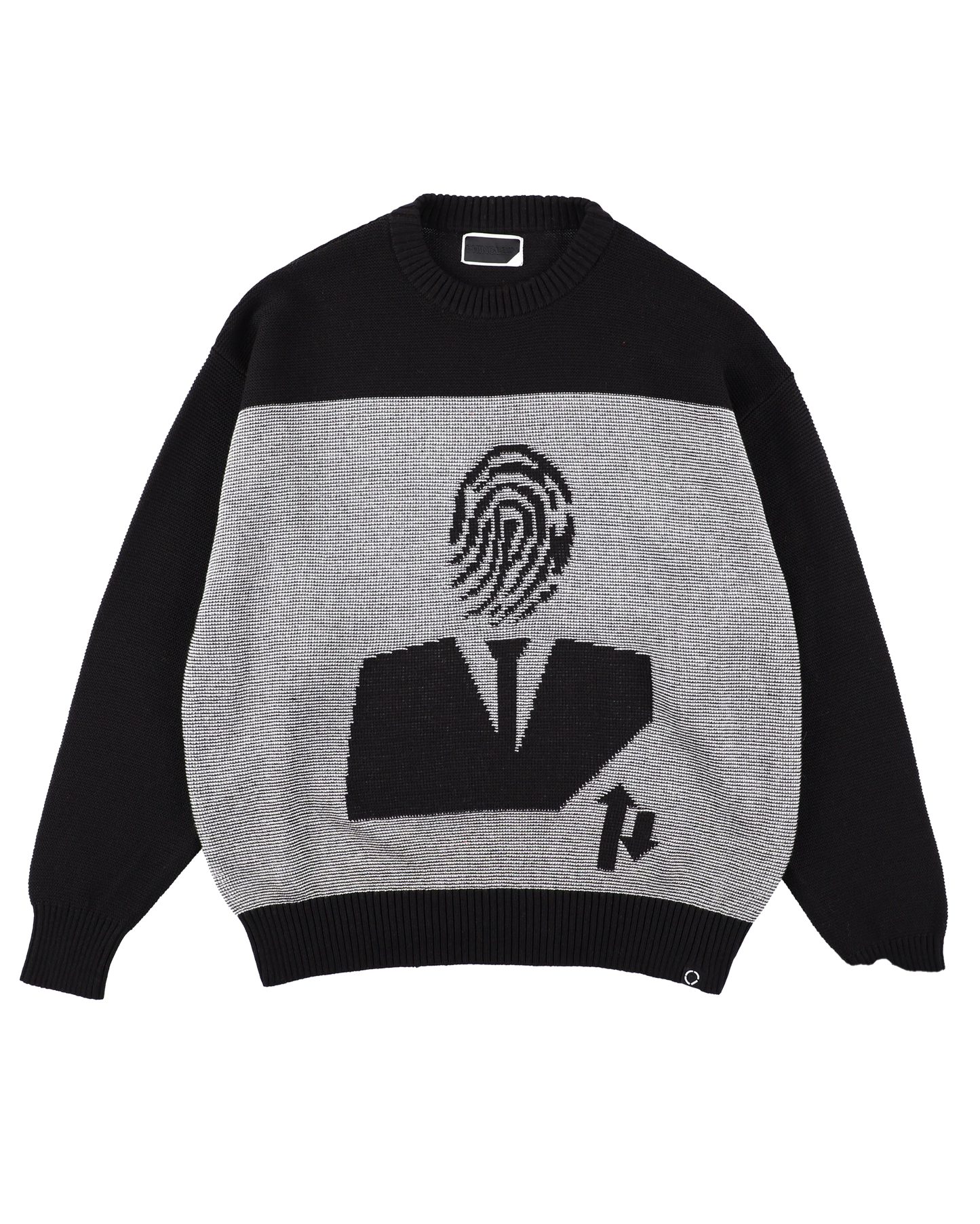 AGENT KNIT SWEATER (BLACK)