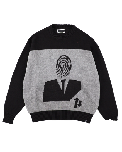 AGENT KNIT SWEATER (BLACK)