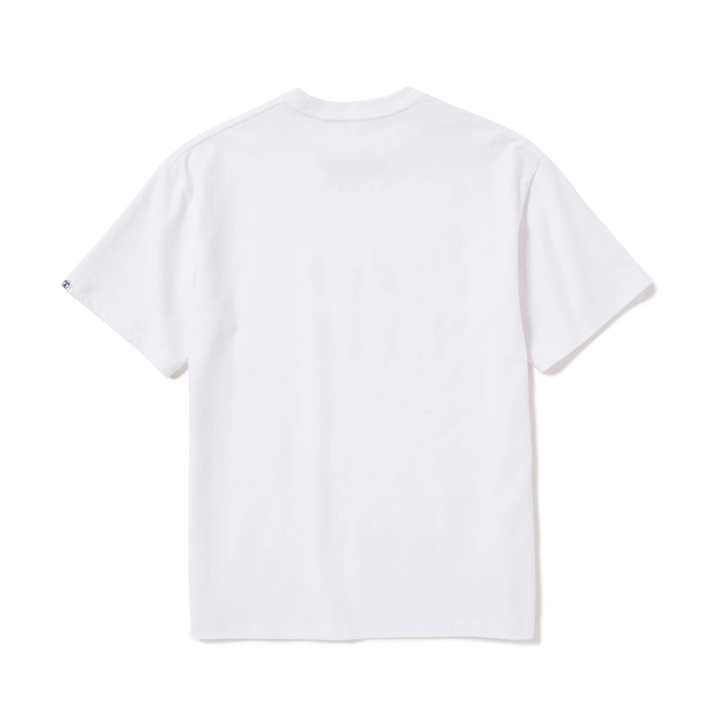 S/S PRINT TEE (VOICES SCARY) WHITE