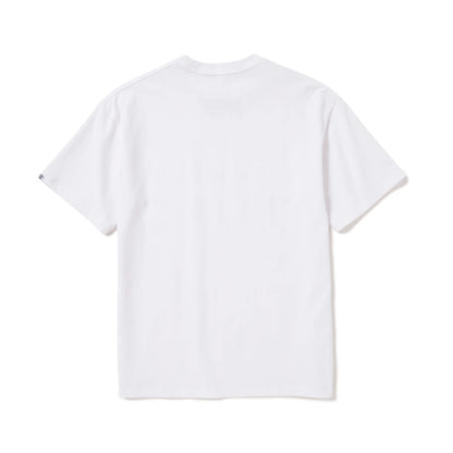 S/S PRINT TEE (VOICES SCARY) WHITE