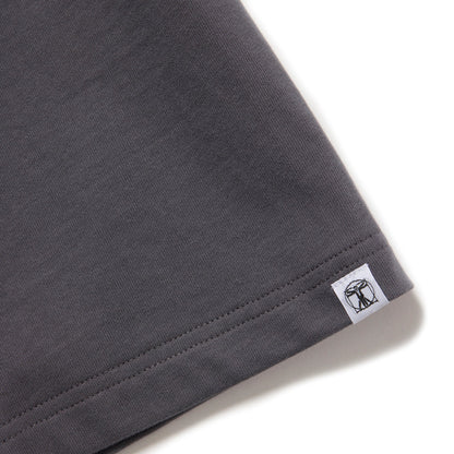S/S PRINT TEE (VOICES SCARY) C.GRAY