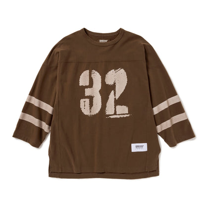 FOOTBALL SHIRT (BROWN)