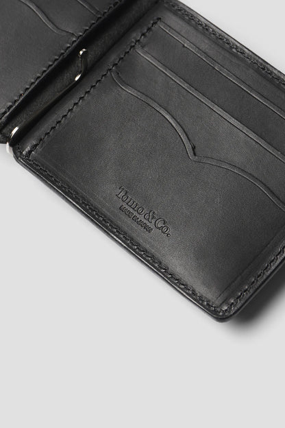 "PULL TAB MONEY CLIP WALEET" TM-WALLET-0004 BLACK